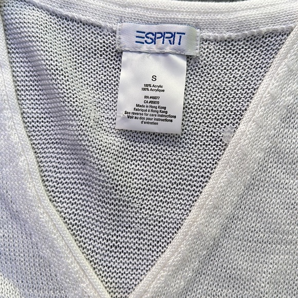 Esprit Summer Vest - NEW - Picture 3 of 4